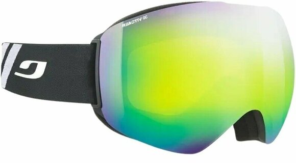 Ski Goggles Julbo Skydome Black/White/Flash Green Ski Goggles - 1