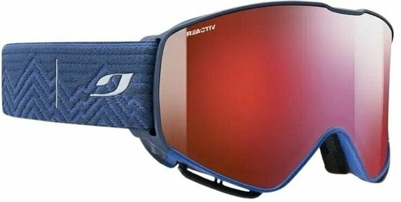 Ski Brillen Julbo Quickshift Blue/Red Ski Brillen - 1