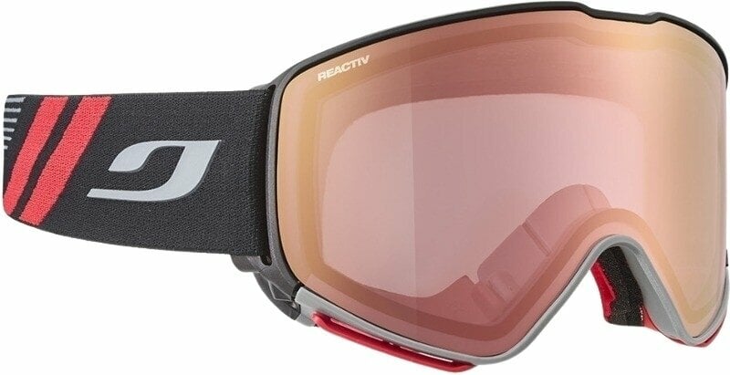 Okulary narciarskie Julbo Quickshift Black/Flash Red Okulary narciarskie
