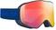 Ski Brillen Julbo Cyclon Dark Blue/Flash Red Ski Brillen