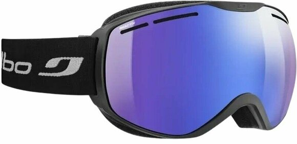 Ski Brillen Julbo Fusion Black/Flash Blue Ski Brillen - 1