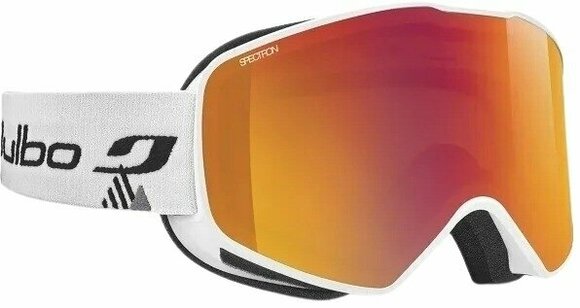 Ski Brillen Julbo Pulse White/Orange/Flash Red Ski Brillen - 1