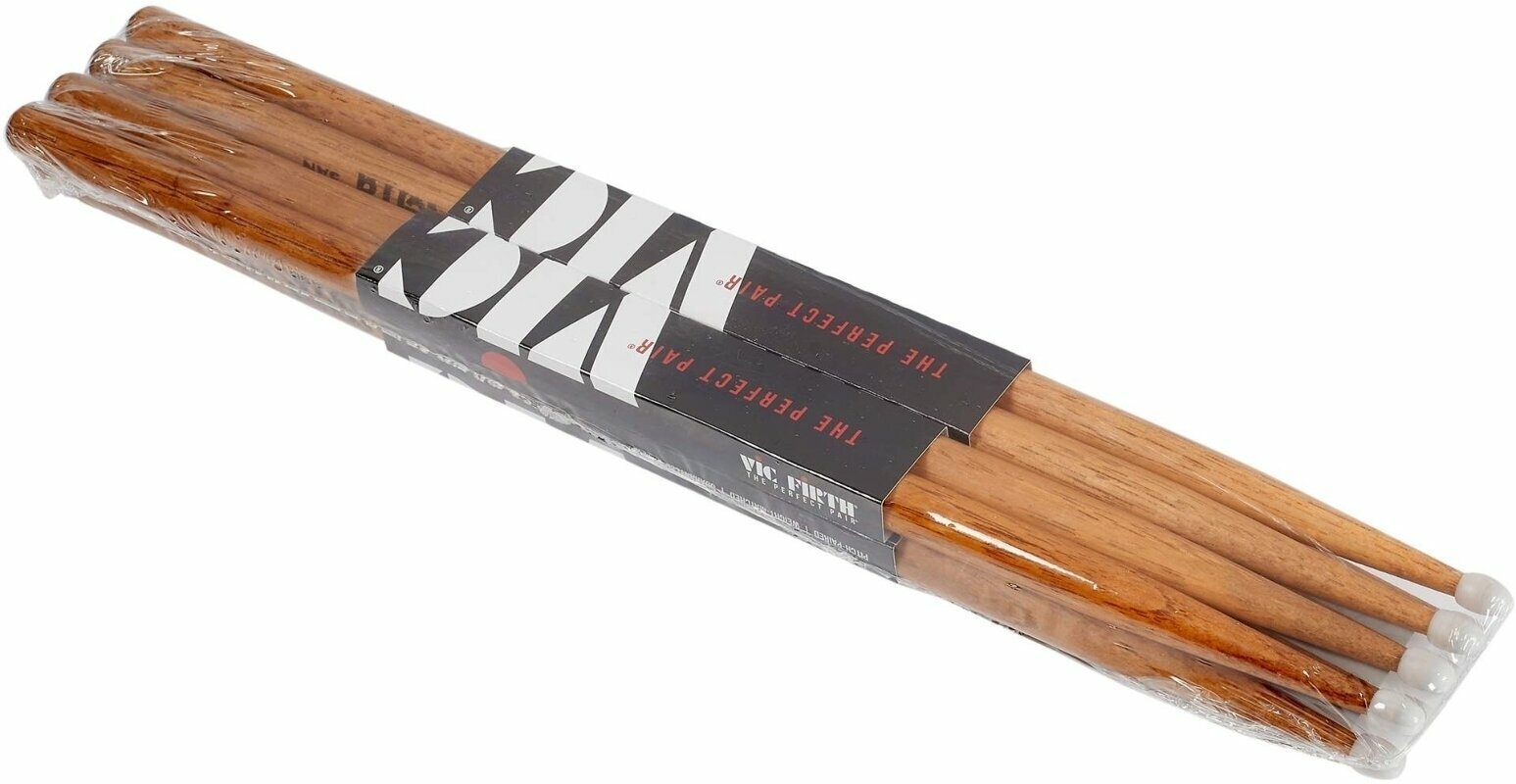 Drumsticks Vic Firth P5ATN4PK American Classic Terra Series 4pr Value Pack Drumsticks