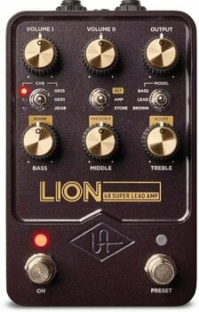 Guitar Effect Universal Audio UAFX Lion ‘68 Super Lead Amp Pedal - 1
