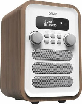 La radio numérique DAB + Denver DAB-48 White - 1
