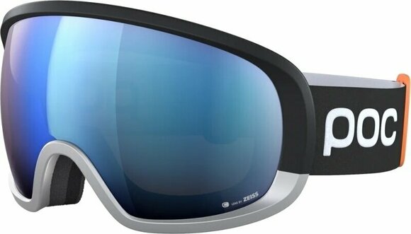 Óculos de esqui POC Fovea Race Uranium Black/Argentite Silver/Partly Sunny Blue Óculos de esqui - 1