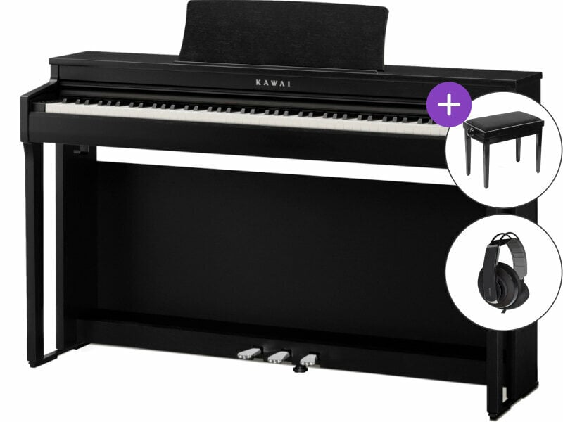 Digitální piano Kawai CN201 SET Satin Black Digitální piano