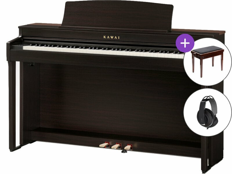 Digitale piano Kawai CN301 SET Premium Rosewood Digitale piano