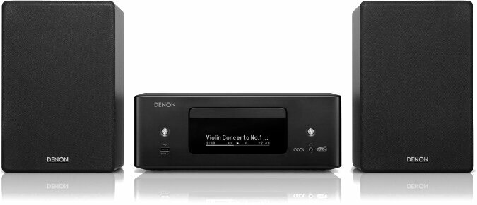 Home Sound Systeem Denon RCD-N12 DAB Black