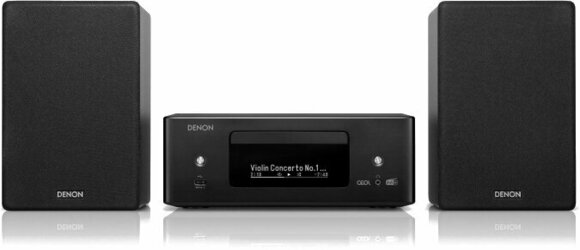 Home Sound Systeem Denon RCD-N12 DAB Black - 1