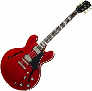 Semi-akoestische gitaar Gibson ES-345 Sixties Cherry - 1