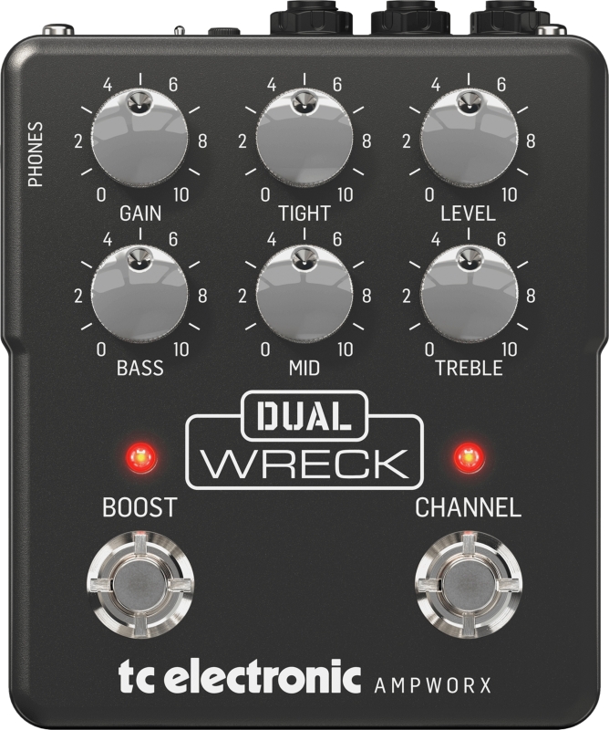 品質一番の Dual Electronic TC Wreck Muziker - gitarowy Wzmacniacz Preamp ギター