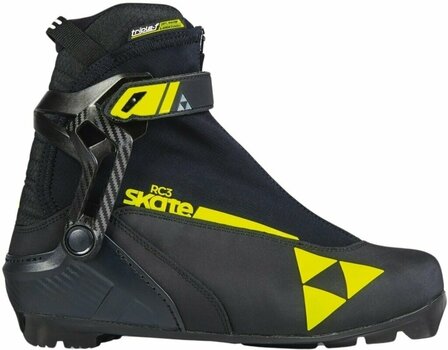 Cross-country Ski Boots Fischer RC3 Skate Boots Black/Yellow 8 - 1