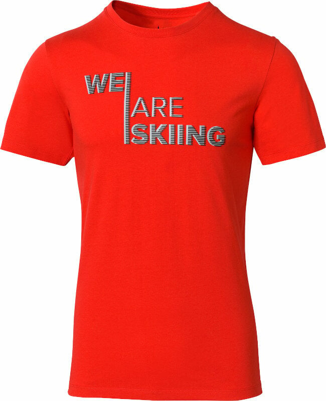 Ski-trui en T-shirt Atomic RS T-Shirt Red M T-shirt