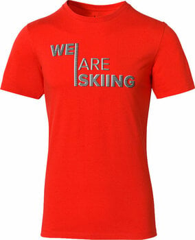 T-shirt/casaco com capuz para esqui Atomic RS T-Shirt Red XL Camiseta - 1