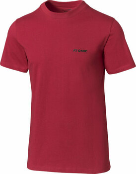T-shirt / felpa da sci Atomic RS WC T-Shirt Dark Red M Maglietta - 1
