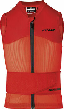 Ski Protector Atomic Live Shield Vest JR Red M - 1