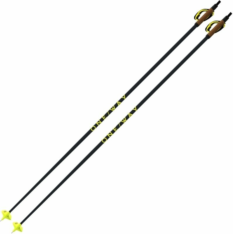 Kijki narciarskie One Way Storm 6 Poles Dark 145 cm