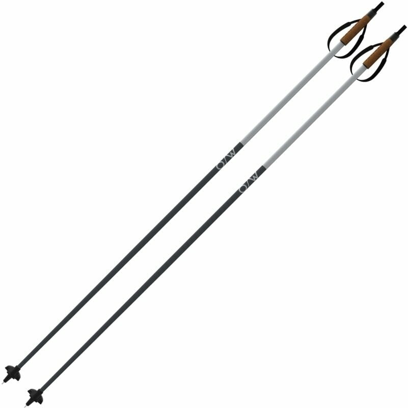 Bastões de esqui One Way Diamond 3 Poles Black/Grey 160 cm