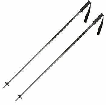Щеки за ски Rossignol Tactic Ski Poles Grey/Black 120 cm Щеки за ски - 1