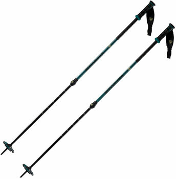 Ski Poles Rossignol Escaper Telescopic Safety Black/Blue 110 - 135 cm Ski Poles - 1