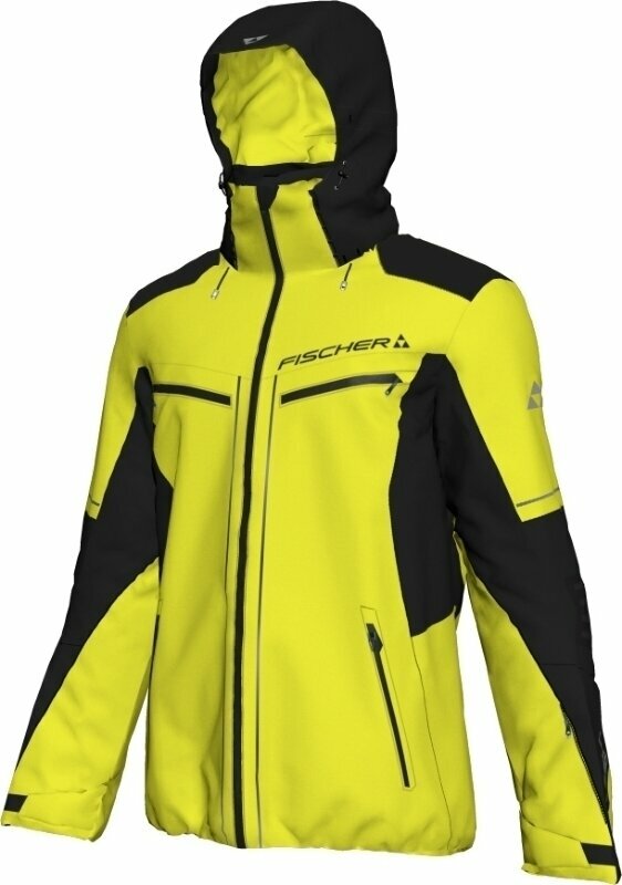 Ski Jacket Fischer RC4 Jacket Yellow M