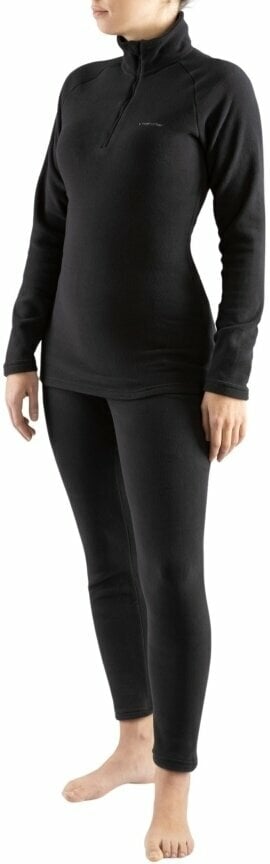 Termounderkläder Viking Arctica Lady Set Base Layer Black XS Termounderkläder