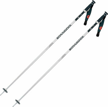 Щеки за ски Rossignol Tactic Safety Ski Poles White 130 cm Щеки за ски - 1