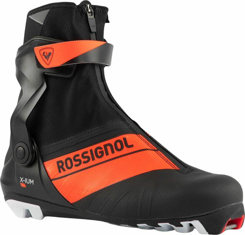 Chaussures de ski fond Rossignol X-ium Skate Black/Red 8 Chaussures de ski fond