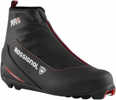 Botas de esqui de cross-country Rossignol XC-2 Black/Red 9,5 - 1