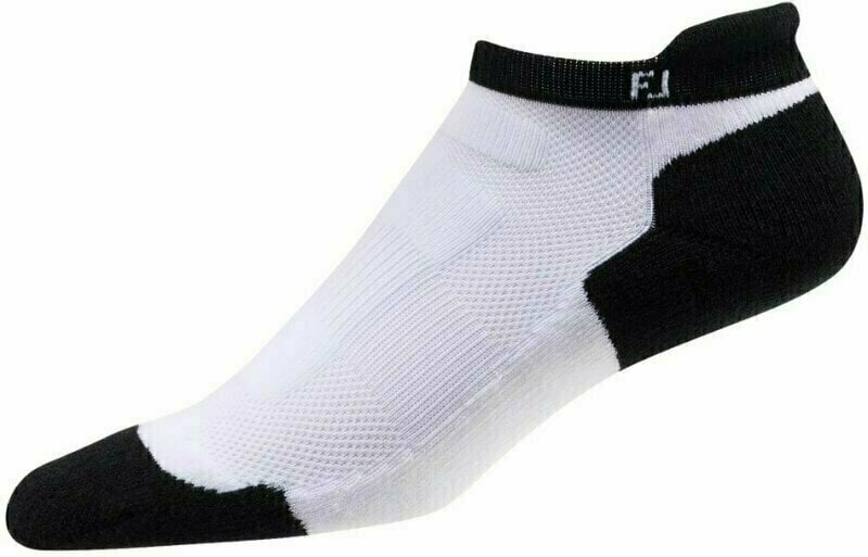 Socks Footjoy Techsof Socks Rolltab Womens Socks White Navy/Blanc Marine S