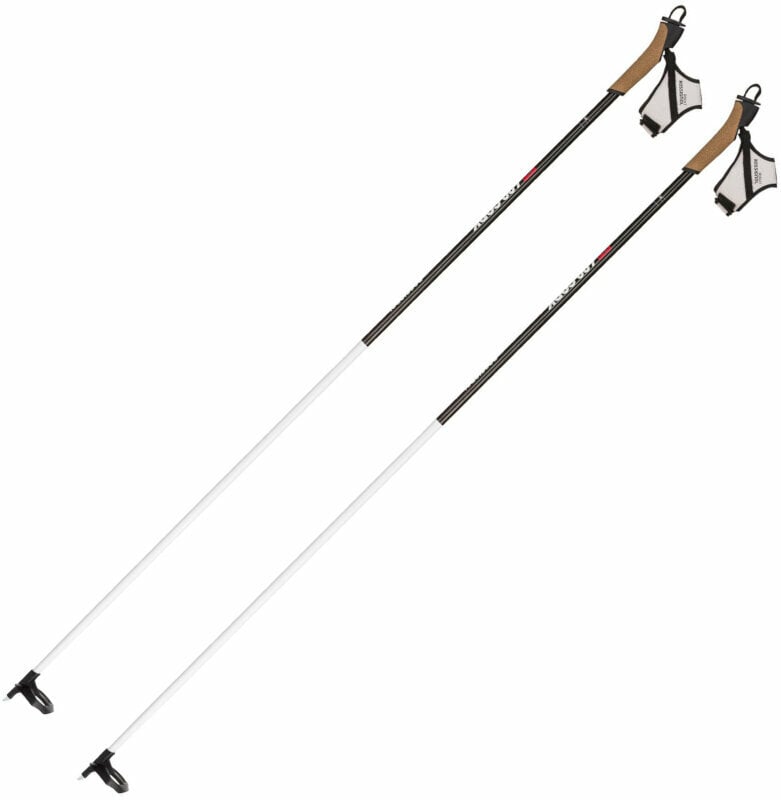 Ski-Stöcke Rossignol FT-600 Cork Black/White 150 cm