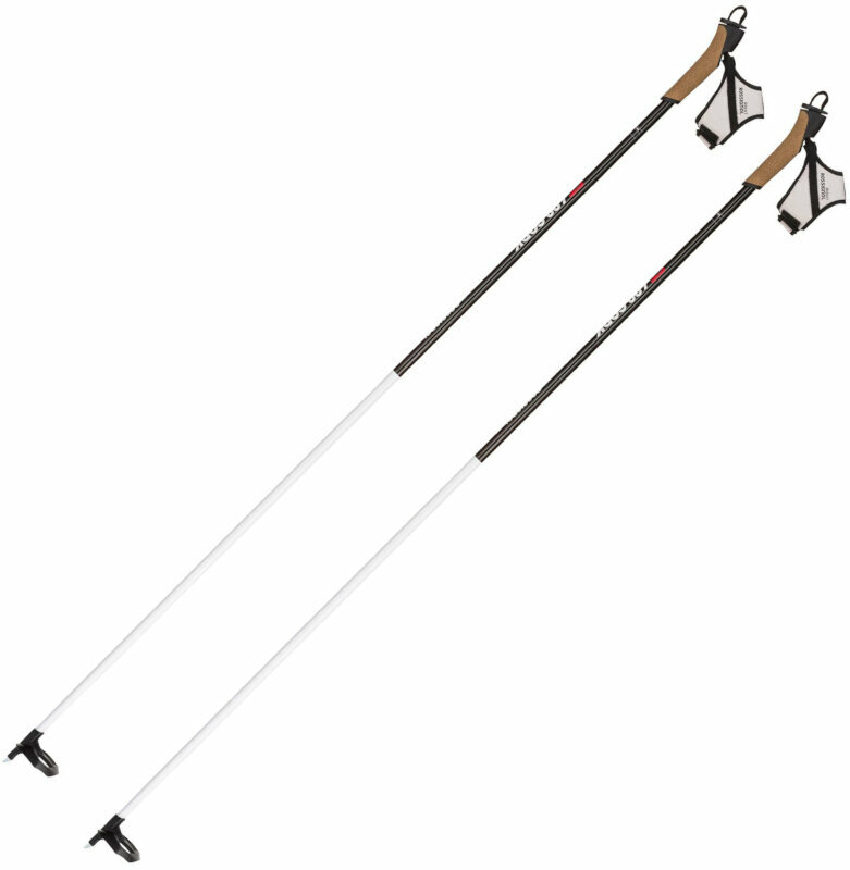 Ski-stokken Rossignol FT-600 Cork Black/White 155 cm