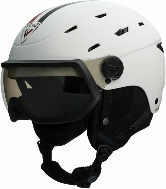 Skidhjälm Rossignol Allspeed Visor Impacts Photochromic Strato/White L (56-58 cm) Skidhjälm