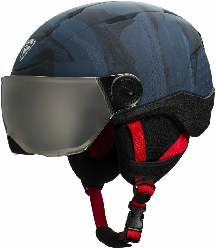 Ski Helmet Rossignol Whoopee Visor Impacts Jr. Dark/Blue XS (49-52 cm) Ski Helmet