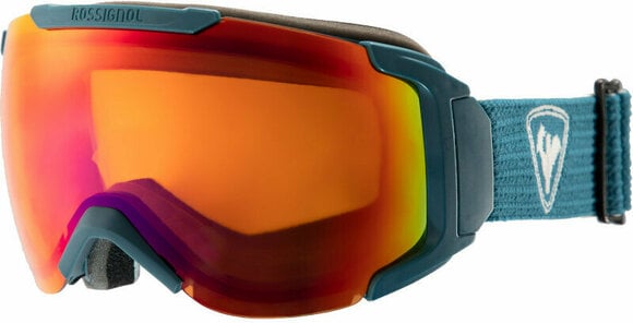 Ski Goggles Rossignol Maverick Sonar Blue/Yellow/Orange Miror Ski Goggles - 1
