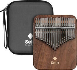 Kalimba Sela 21 Black Walnut Solid Kalimba