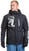 Lyžiarska bunda Meatfly Shader Mens SNB and Ski Jacket Black XL