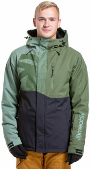 Ски яке Meatfly Shader Mens SNB and Ski Jacket Sea Spray L Ски яке - 1