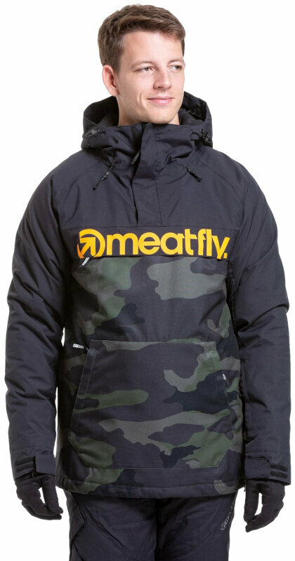 Smučarska jakna Meatfly Slinger Mens SNB and Ski Jacket Rampage Camo XL