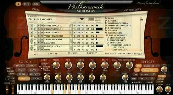 Software de studio Instrument VST IK Multimedia MIROSLAV PHILHARMONIK - 1