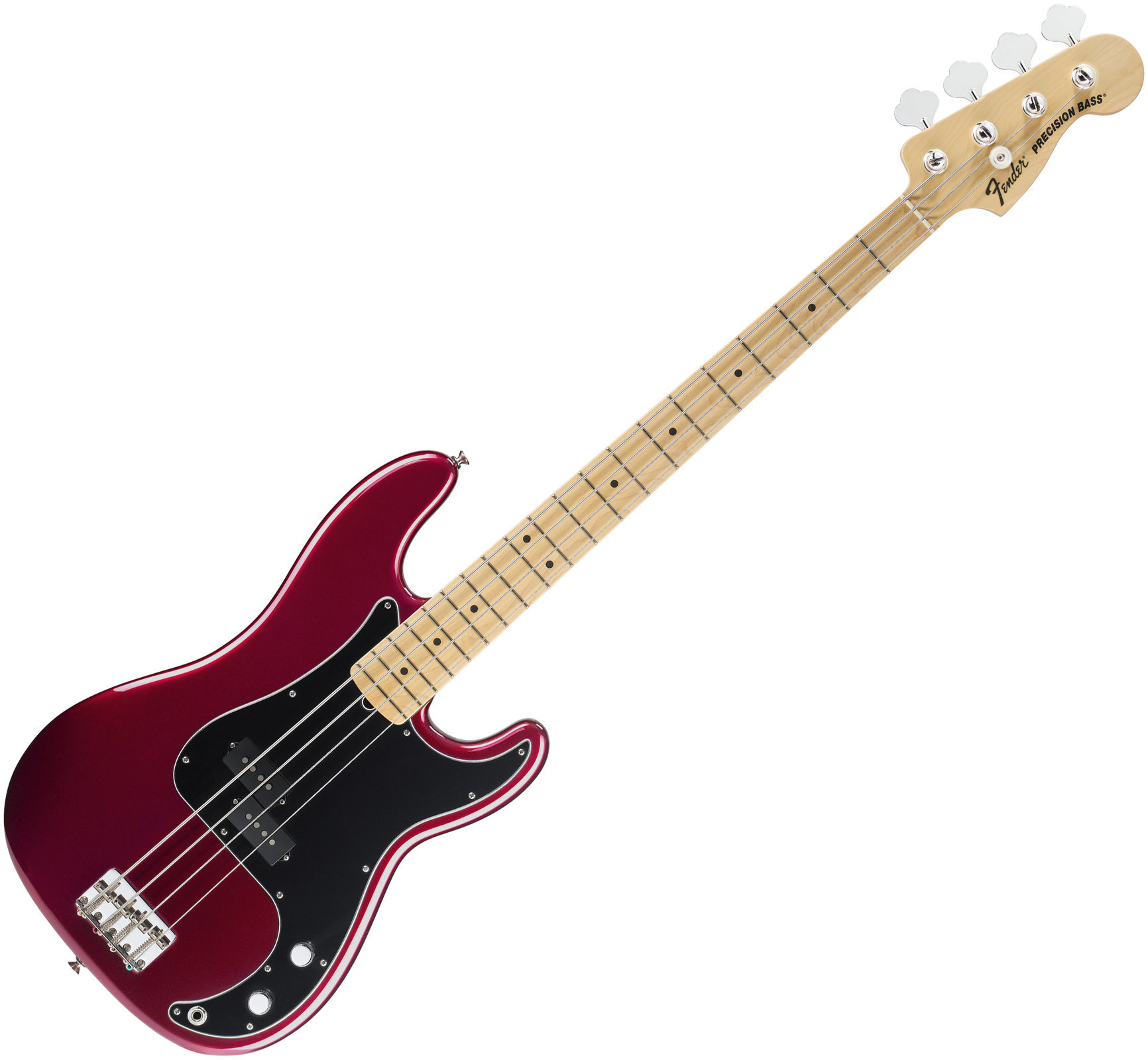 Elektrická basgitara Fender American Special Precision Bass MN Candy Apple Red