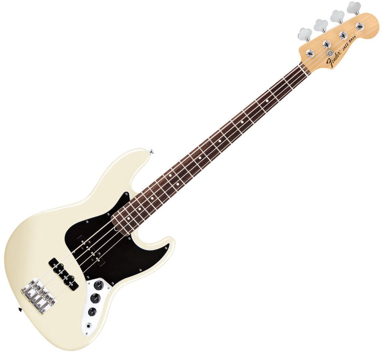 Fender American Special Jazz Bass RW Olympic White - Muziker