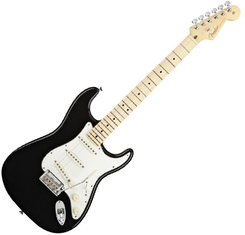 Electric guitar Fender American Standard Stratocaster MN Black