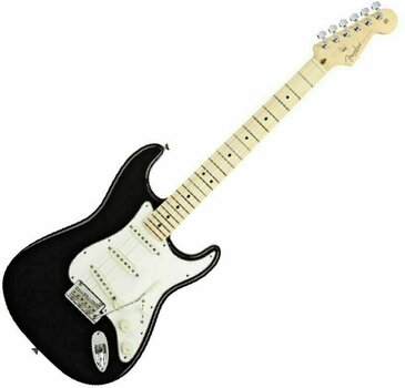 Electric guitar Fender American Standard Stratocaster MN Black - 1