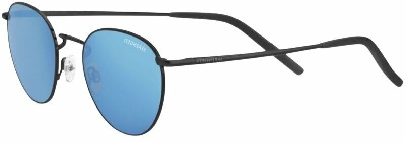 Lifestyle Glasses Serengeti Hamel Shiny Dark Gunmetal/Mineral Polarized Blue Lifestyle Glasses