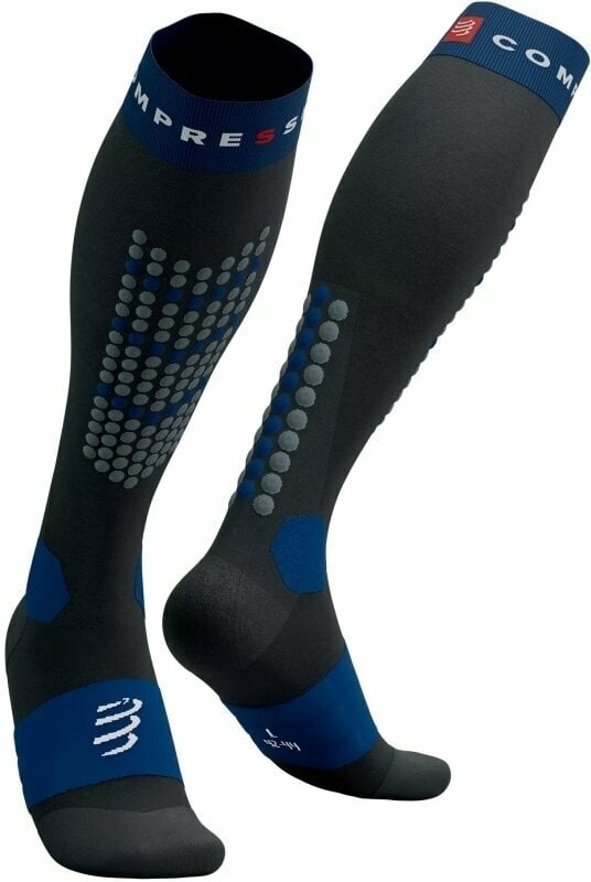 Futózoknik
 Compressport Alpine Ski Full Socks Black/Estate Blue T2 Futózoknik