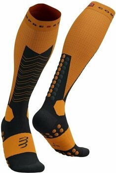Running socks
 Compressport Ski Mountaineering Full Socks Autumn Glory/Black T1 Running socks - 1
