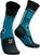 Löparstrumpor Compressport Pro Racing Socks Winter Trail Mosaic Blue/Black T1 Löparstrumpor