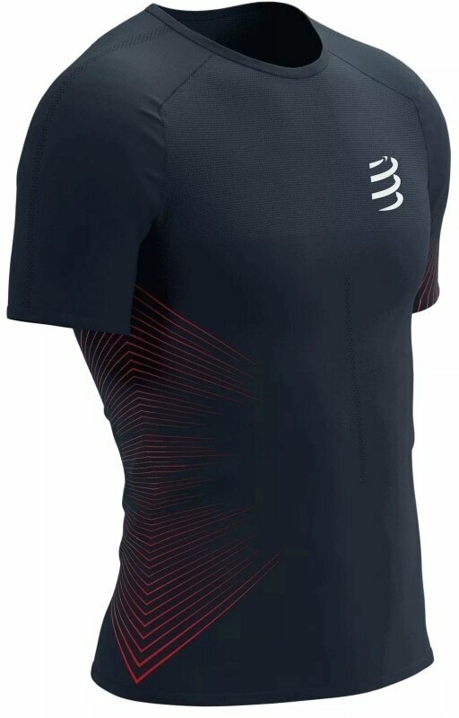 Bežecké tričko s krátkym rukávom Compressport Performance SS Tshirt M Salute/High Risk Red L Bežecké tričko s krátkym rukávom